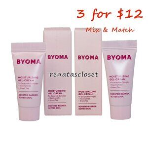 Byoma 2-pk Moisturizing Gel-Cream Set NWT/NIB